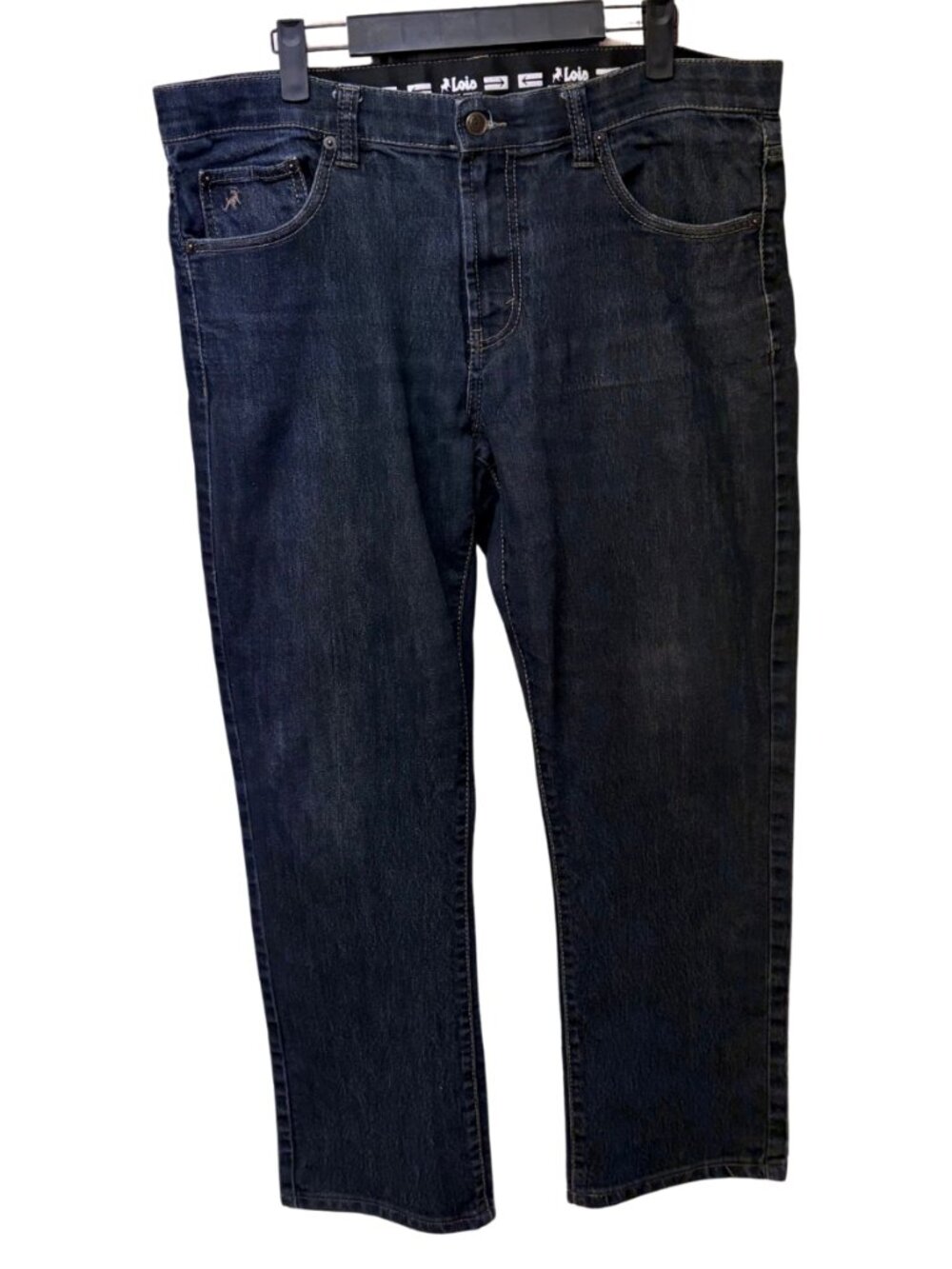 Relaxed Fit Men's Dark Indigo Jeans